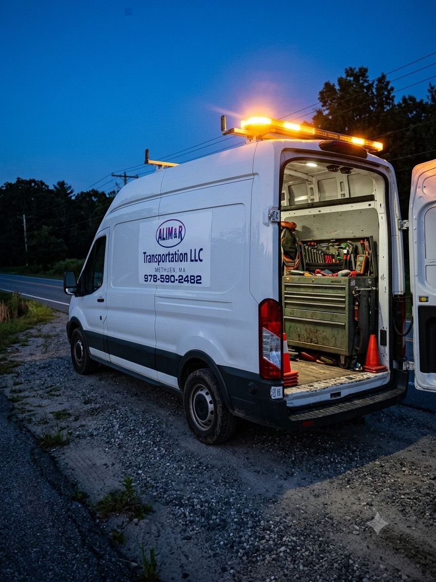 Roadside assistance van